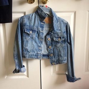 Cropped Jean Jacket