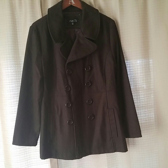 Brown Pea Coat