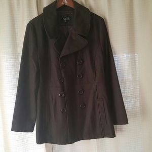 Brown Pea Coat