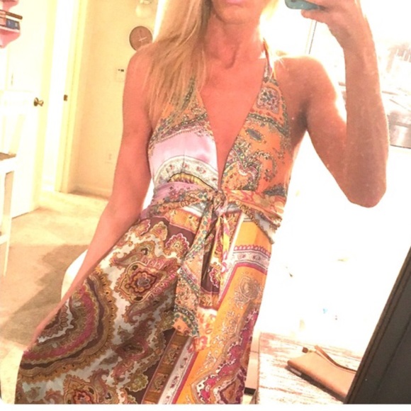 Gorgeous 100% Silk Maxi