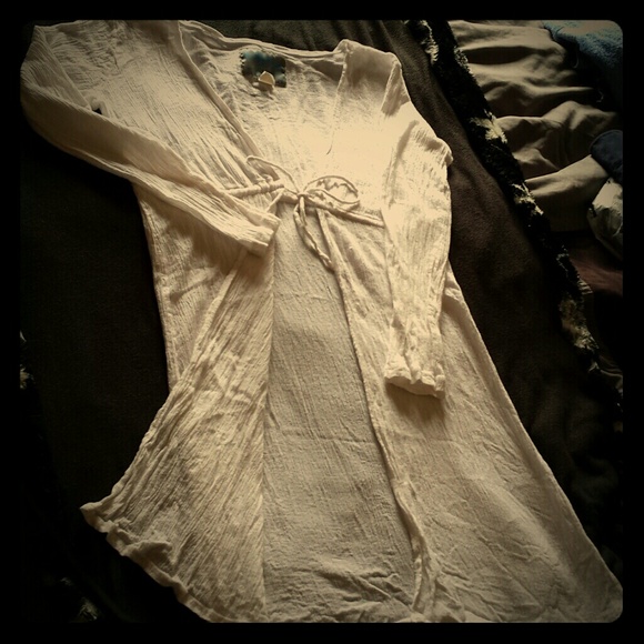 UJENA RESORT Gauze cover up
