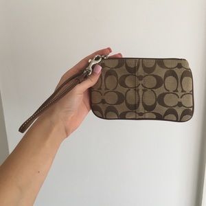 Coach wristlet/wallet