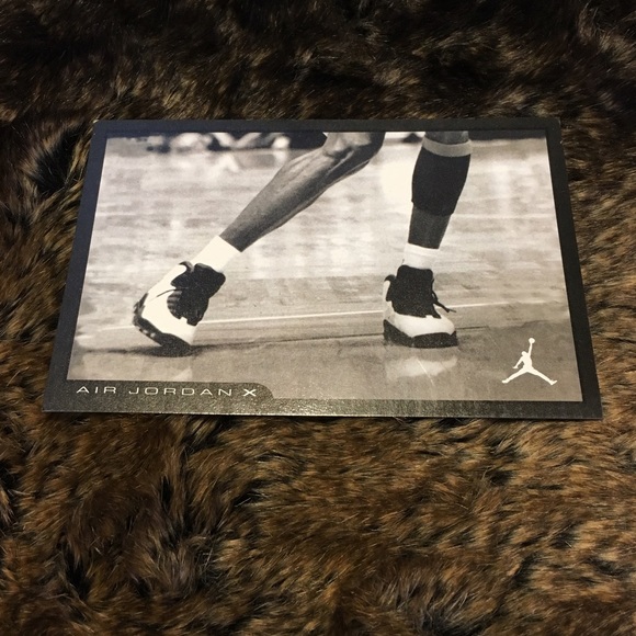 Air Jordan Retro 10 Card