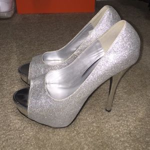 Sparkly heels