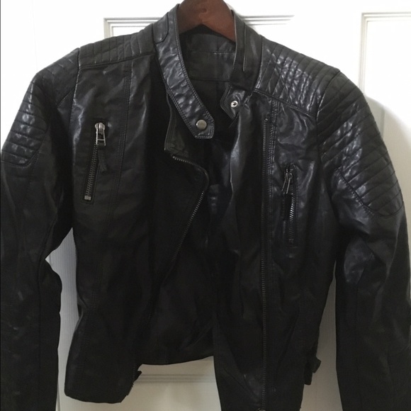 Faux leather jacket - Picture 2 of 2