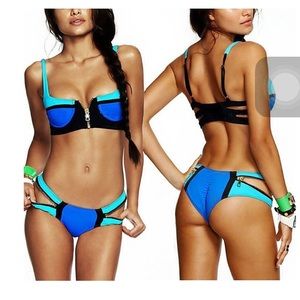 Zipper Bikini