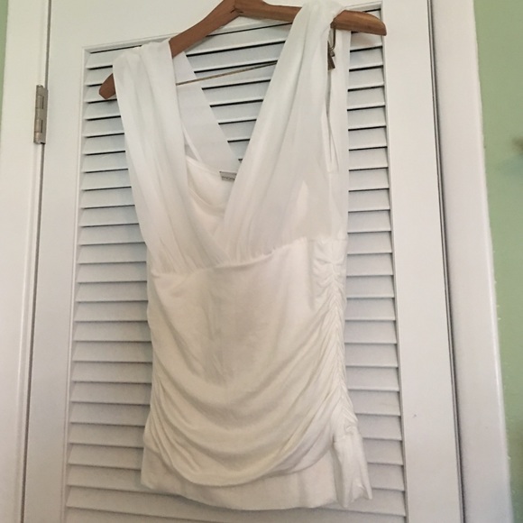 Blouse with attached camisole