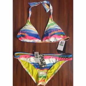 Tie dye Hurley Bathing Suit