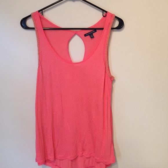 American Eagle Pink tank top size small