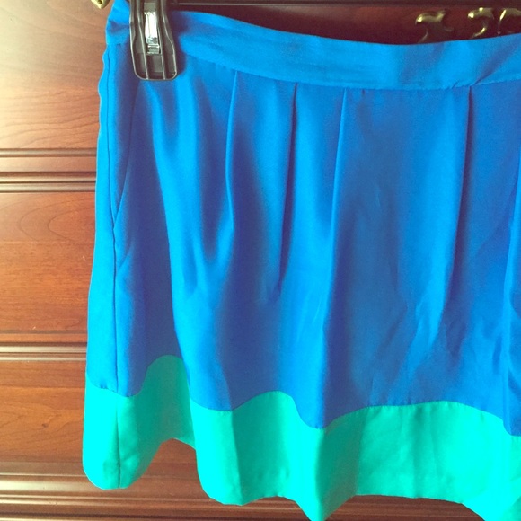 J. Crew Color Block Skirt