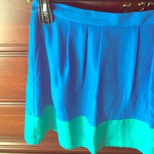 J. Crew Color Block Skirt