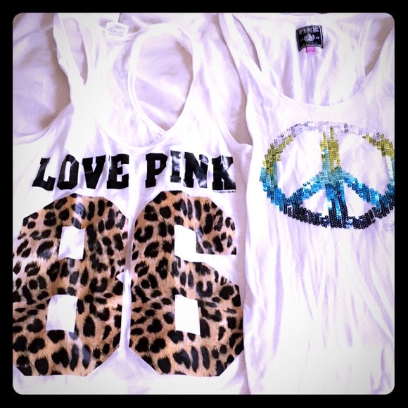 Victoria's Secret Pink tank tops