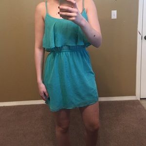 Teal dress