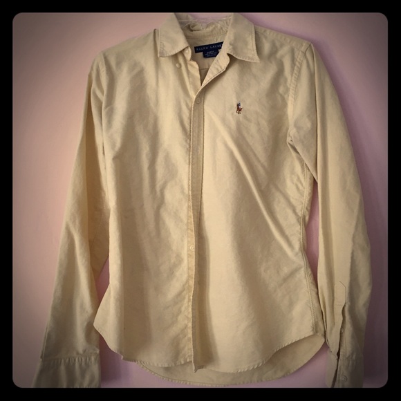 Polo Ralph Lauren yellow button down