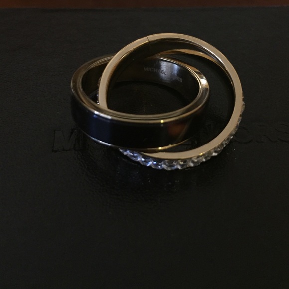 Intertwined Michael Kors ring