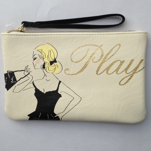 Work & Play cream wristlet NWT - Picture 2 of 4