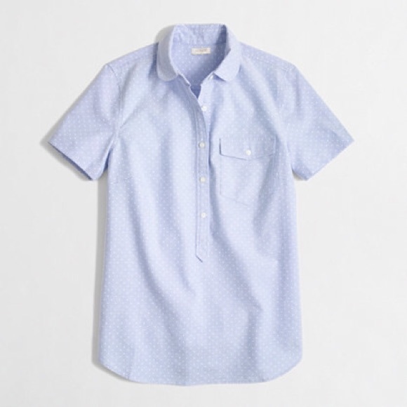 J. Crew Factory | Short-sleeve Oxford Popover