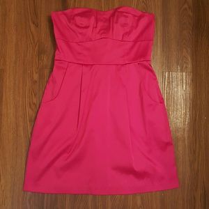 DONATED*  Satin Strapless Dress