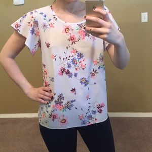 Floral blouse
