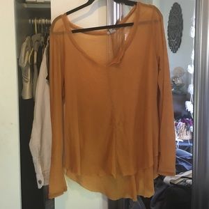 urban outfitters orange thermal
