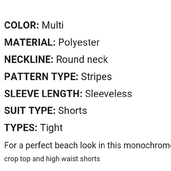 SUMMER SALE (Chevron Print Short Set) - Picture 3 of 4