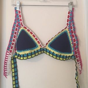 Knockoff KIINI bikini top navy blue