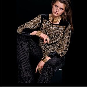 Balmain X HM Black Pants