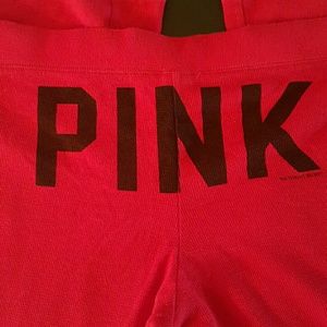 Pink thermal sleep pants