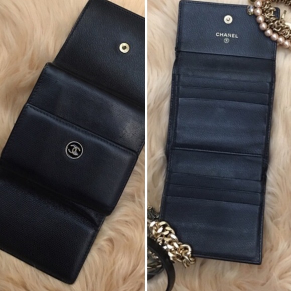 🚫SOLD🚫Chanel CC Button Trifold Wallet - Picture 2 of 4