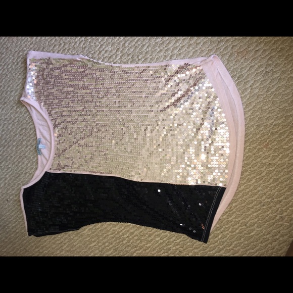 Sparkly, shiny blouse