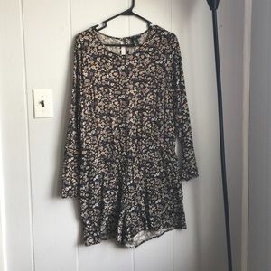H&M Floral Print Romper
