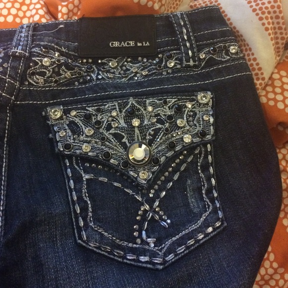 Blinged out jeans!!!!