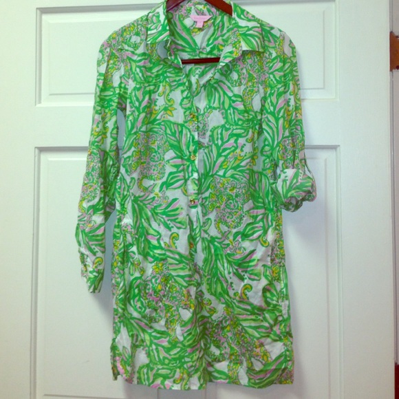 Lilly Pulitzer tunic coverup