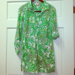 Lilly Pulitzer tunic coverup