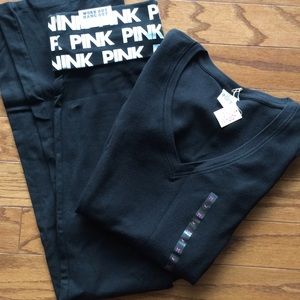 Small Boot Fit Yoga Pants, Med Thermal shirt