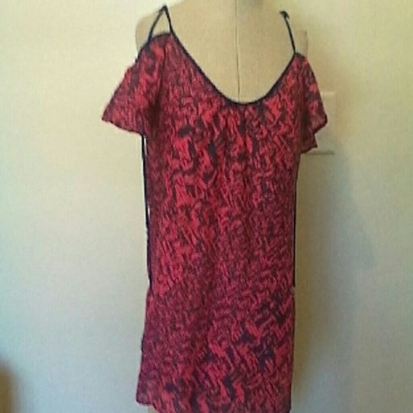 ELLA MOSS CUT OUT SLEEVES BLOUSE SIZE LARGE - Picture 2 of 4