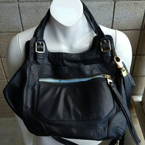 Cynthia Rowley leather mini tote bag!