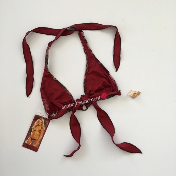 🌹🆕 Becca ♡ String Bikini Top ♡ Roses + Ivy - Picture 5 of 8