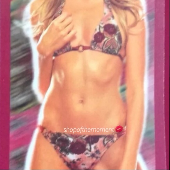 🌹🆕 Becca ♡ String Bikini Top ♡ Roses + Ivy - Picture 7 of 8