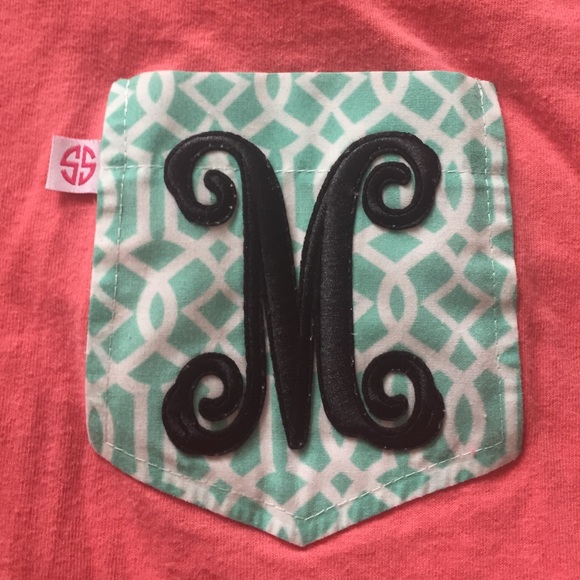 M initial t shirt