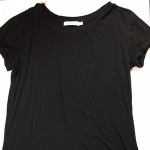 Black Tshirt Tunic