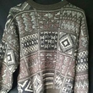 Vintage sweater (grandpa-chic)
