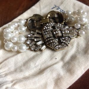 Heirloom Pearl Statement Bracelet