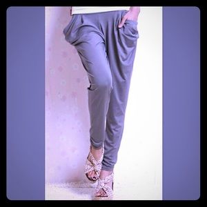 Grey Harem Pants