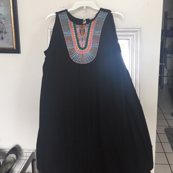 Boho black dress!