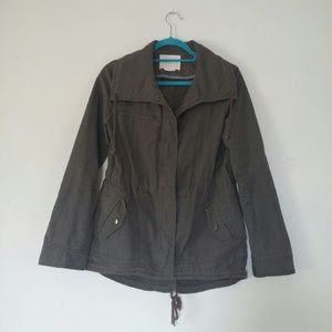 Anthropologie Raveena Lattice Anorak