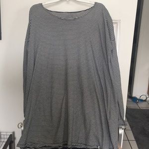 Long sleeve striped dress!