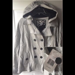 Lightweight Fleece Hooded Jacket