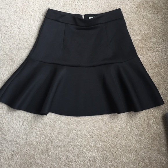 Scuba trumpet mini skirt