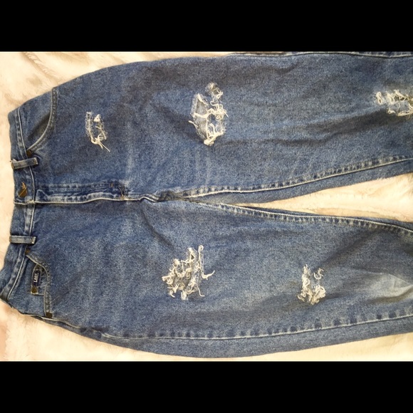 Vintage lee boyfriend jeans!